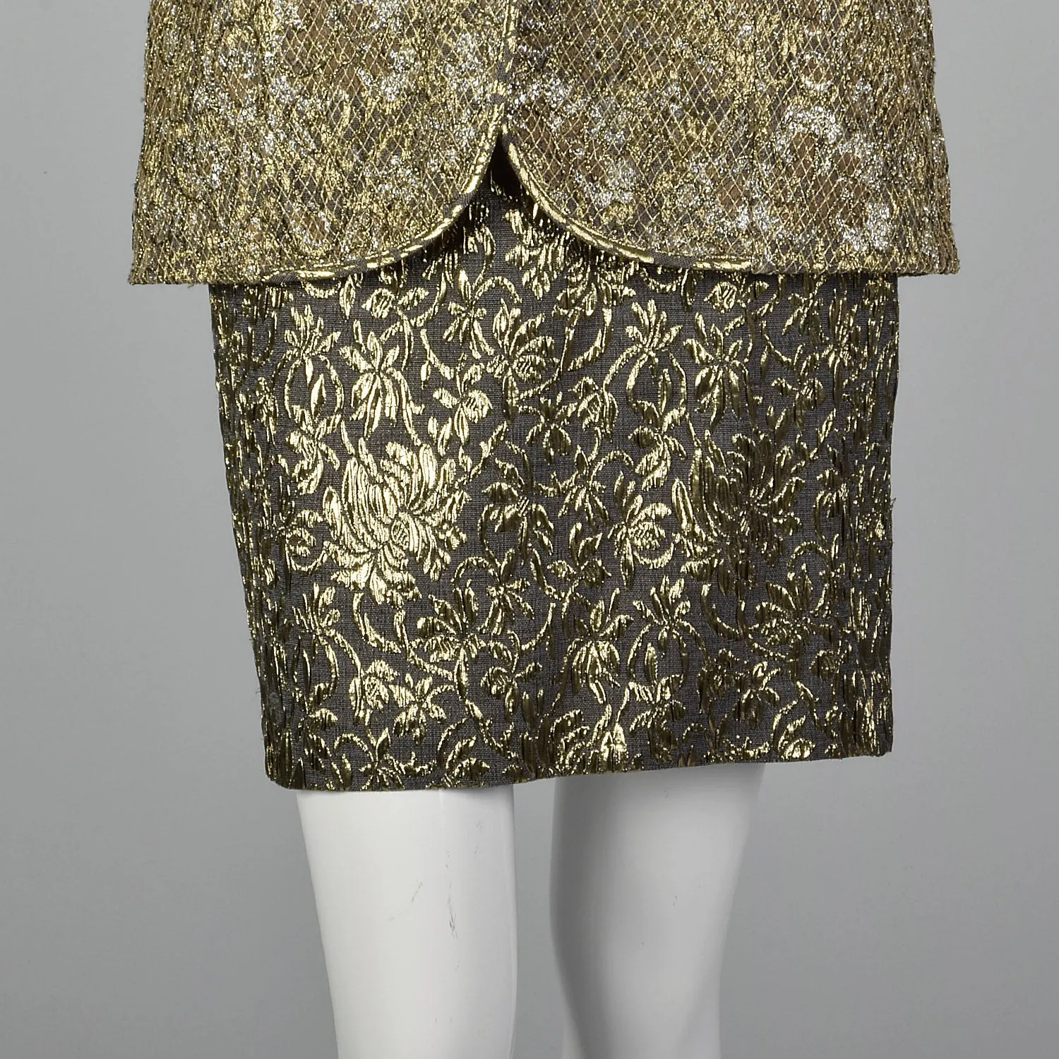 1980s Gianfranco Ferre Metallic Gold Suit