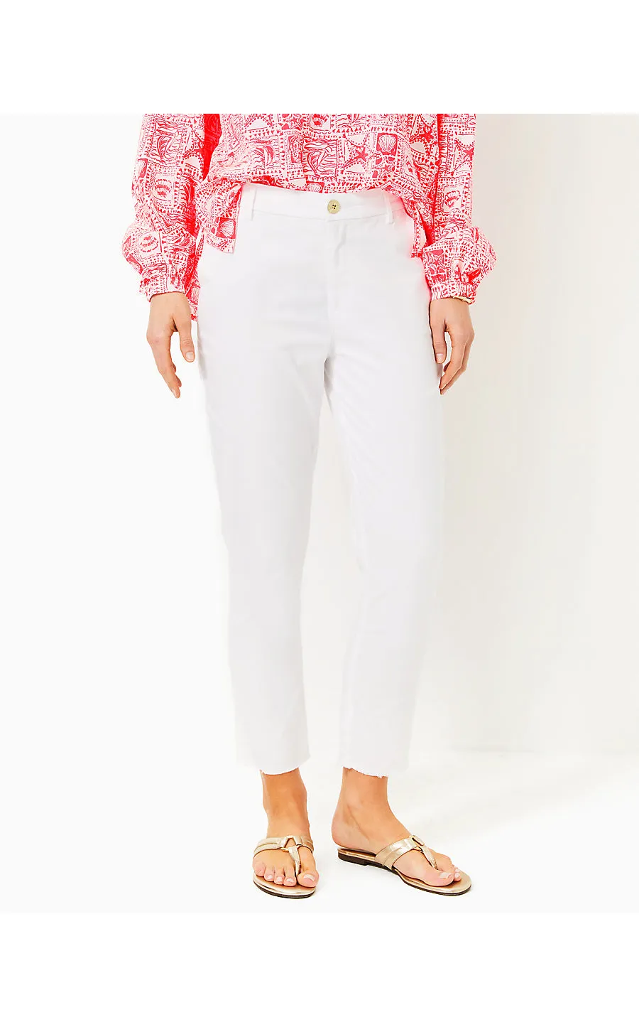 27" Montoya Chino Pant - Resort White