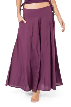 AIKIDO LOOSE SKIRT PANTS