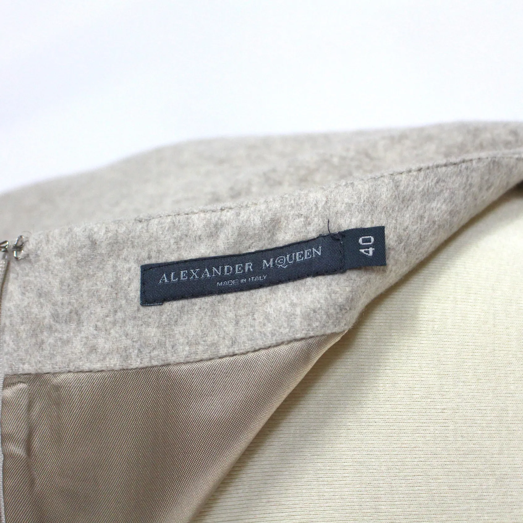 Alexander McQueen Cashmere Skirt