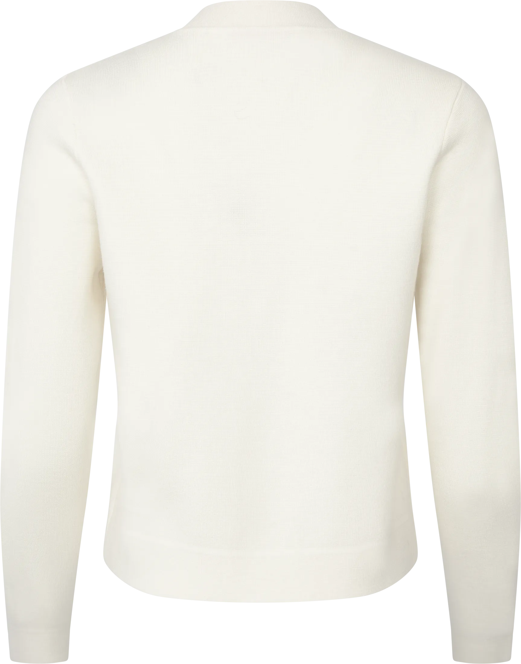 Allie Solid Cardigan - Ecru