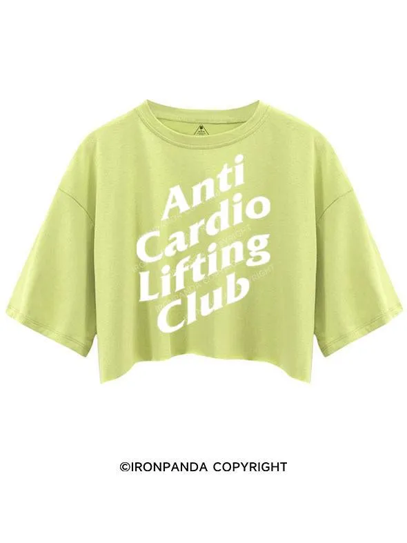 ANTI CARDIO LIFTING CLUB CROP TOPS