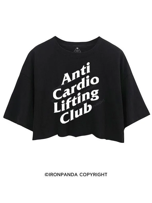 ANTI CARDIO LIFTING CLUB CROP TOPS
