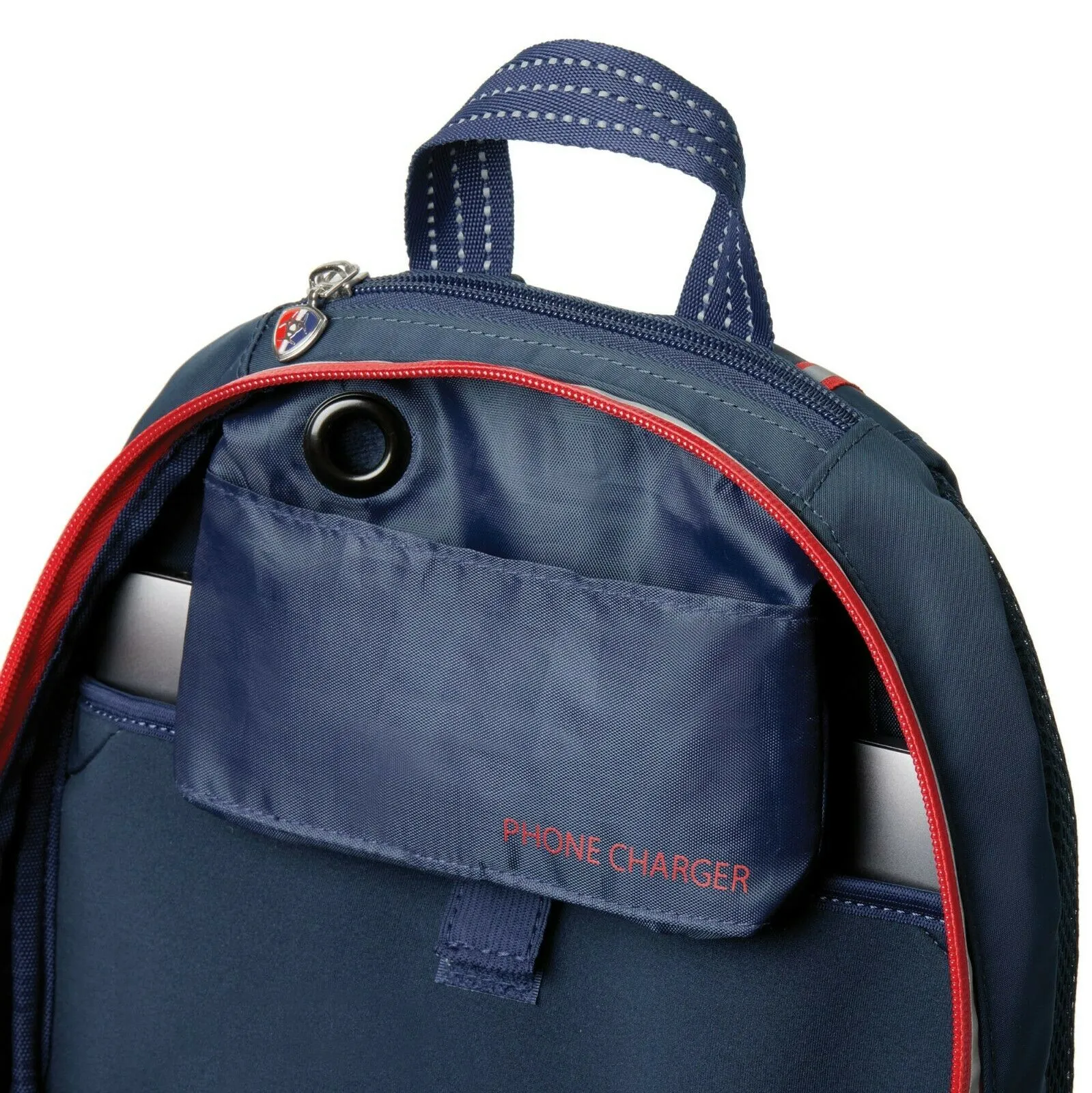 Ariat Ladies Ring Team Navy & Red Helmet Sling Backpack 10018905