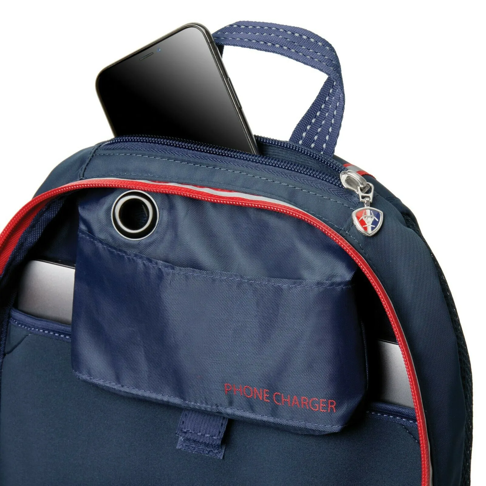 Ariat Ladies Ring Team Navy & Red Helmet Sling Backpack 10018905