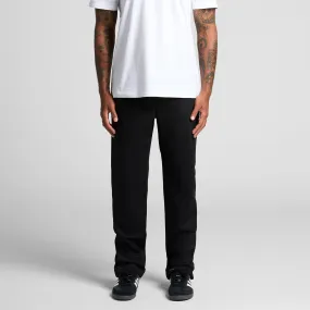 As Color Straight Elastic Pants (5935)