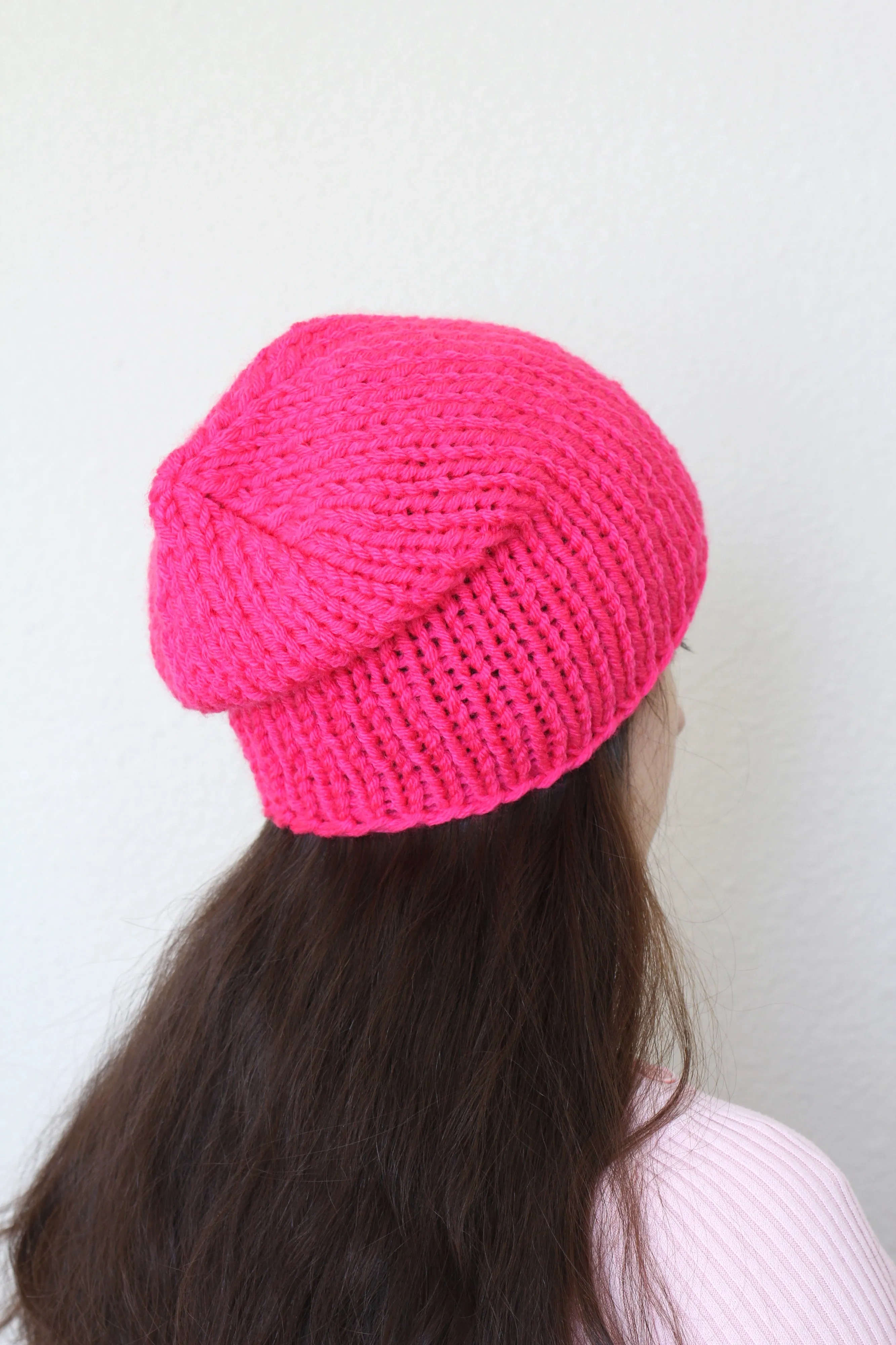 Beanie hat, knit hat, slouchy hat, knit beanie in dark grey color tweed hat