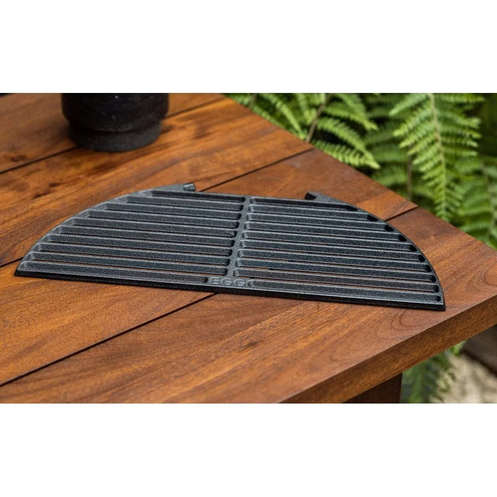 Big Green Egg | Half-Moon Cast Iron Searing Grid