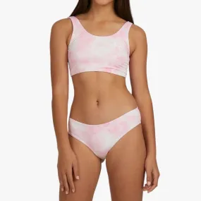 Billabong Girls Pretty In Pink Crop Bikini Top
