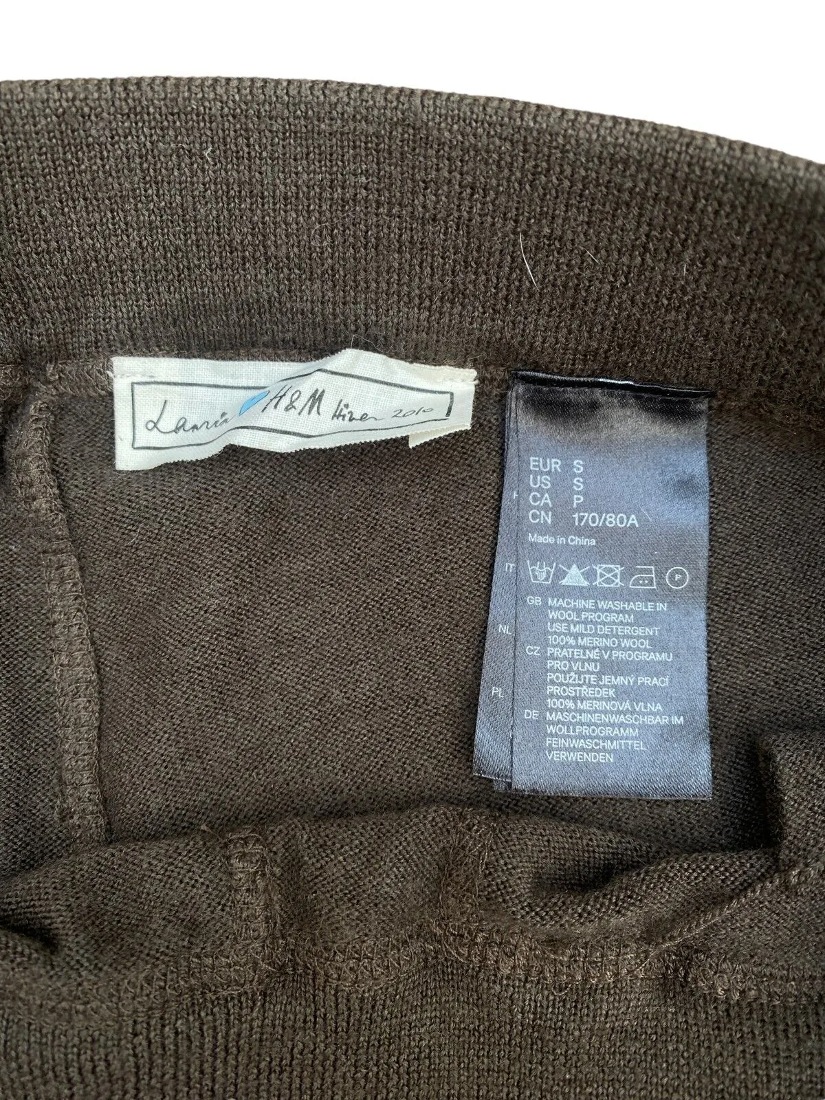 Brown Wool Pants