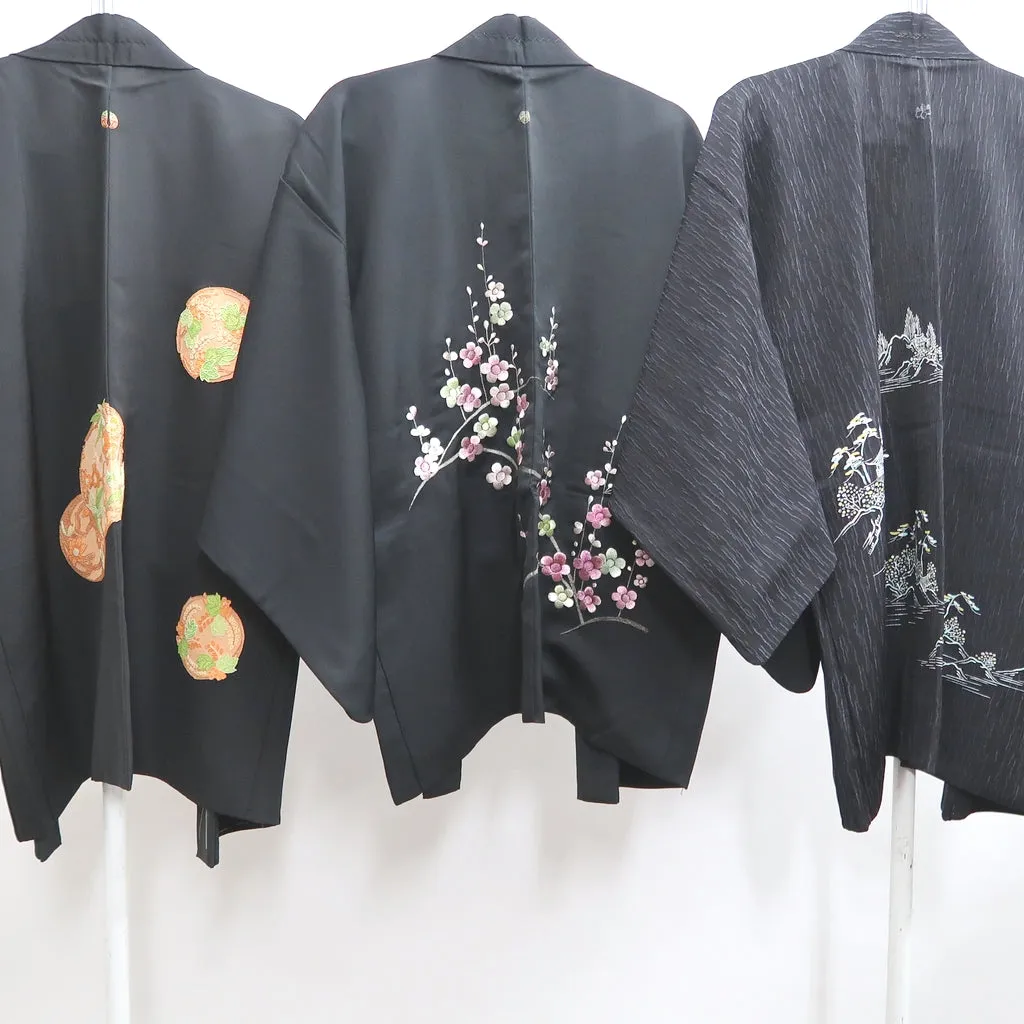 Bundle 15pcs Silk Haori Jacket Wholesale Bulk Free Shipping #576