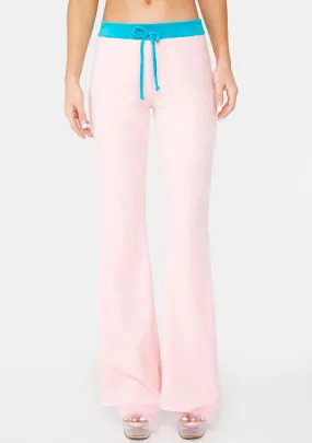 Can't Sit With Us Velour Sweatpants