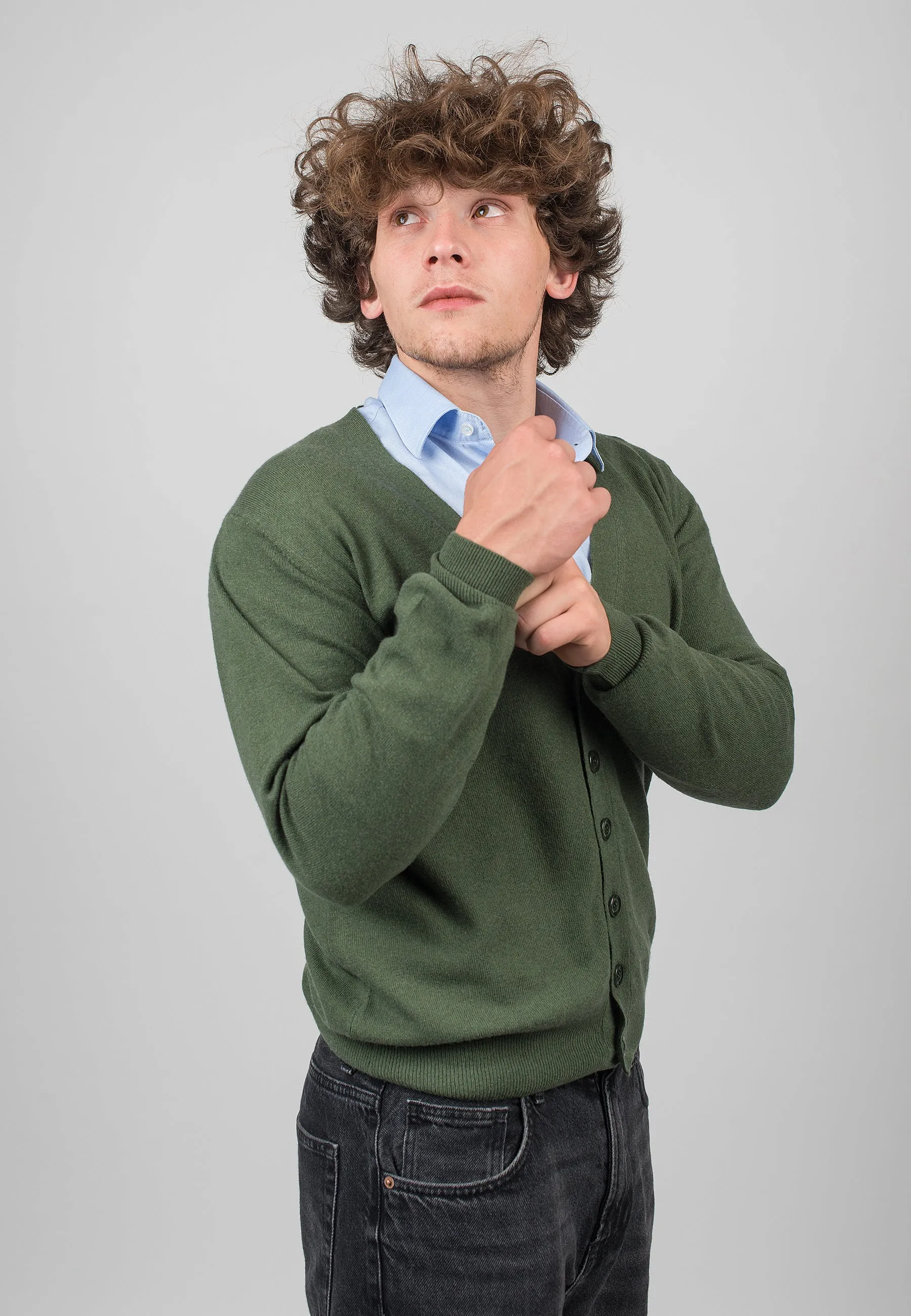 Cardigan aus einer Kaschmirmischung