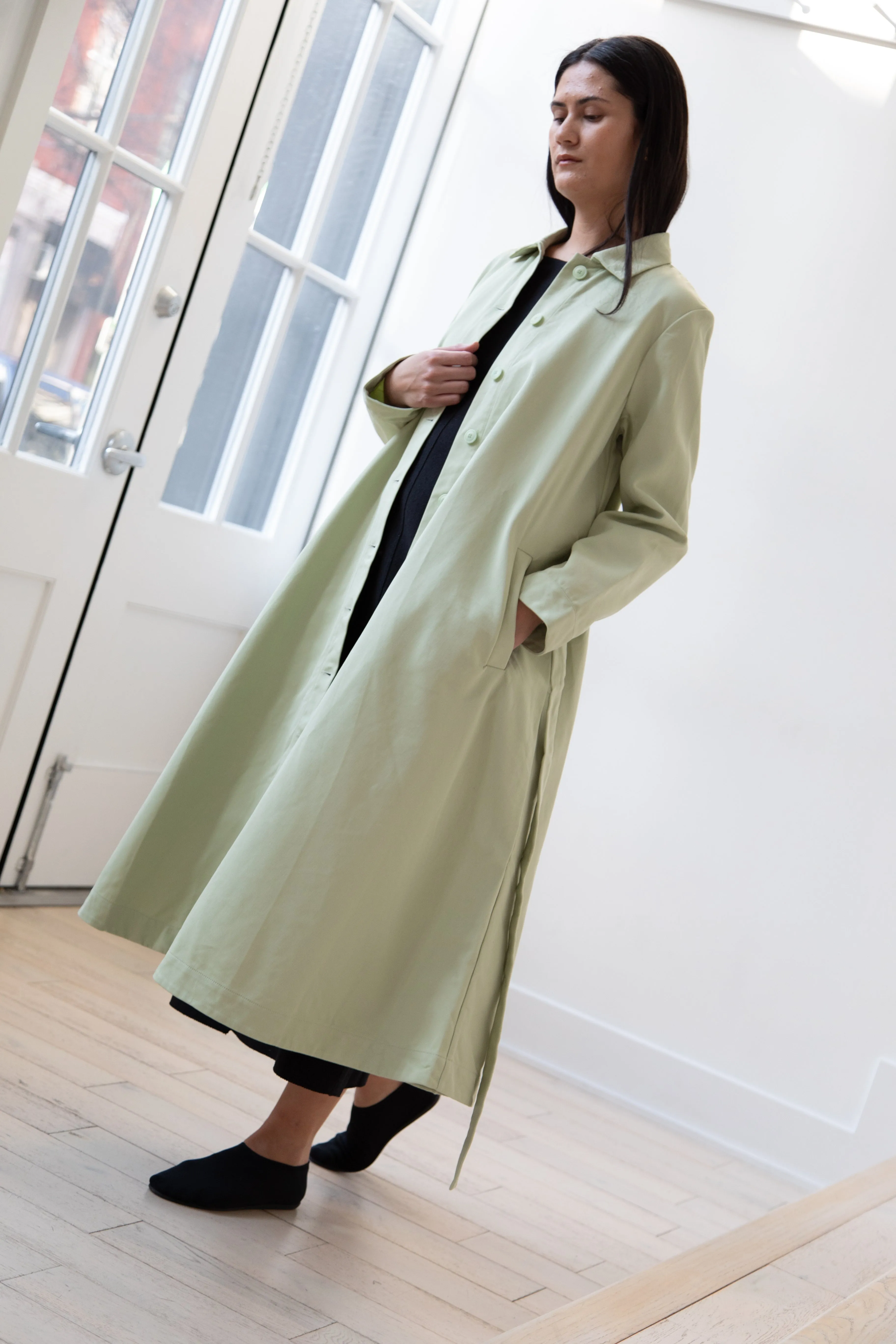 Casey Casey | Isa Coat in Jade