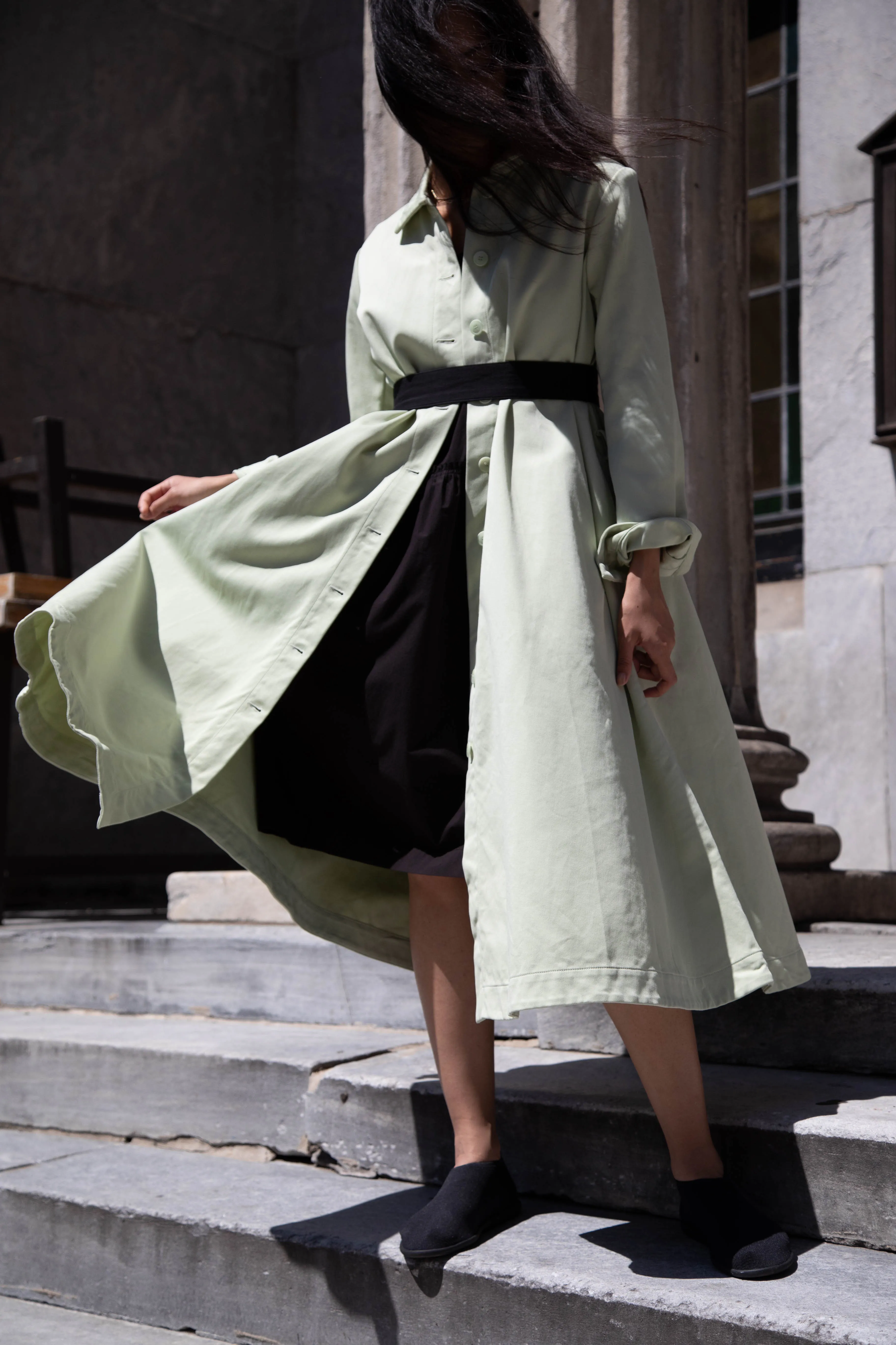 Casey Casey | Isa Coat in Jade