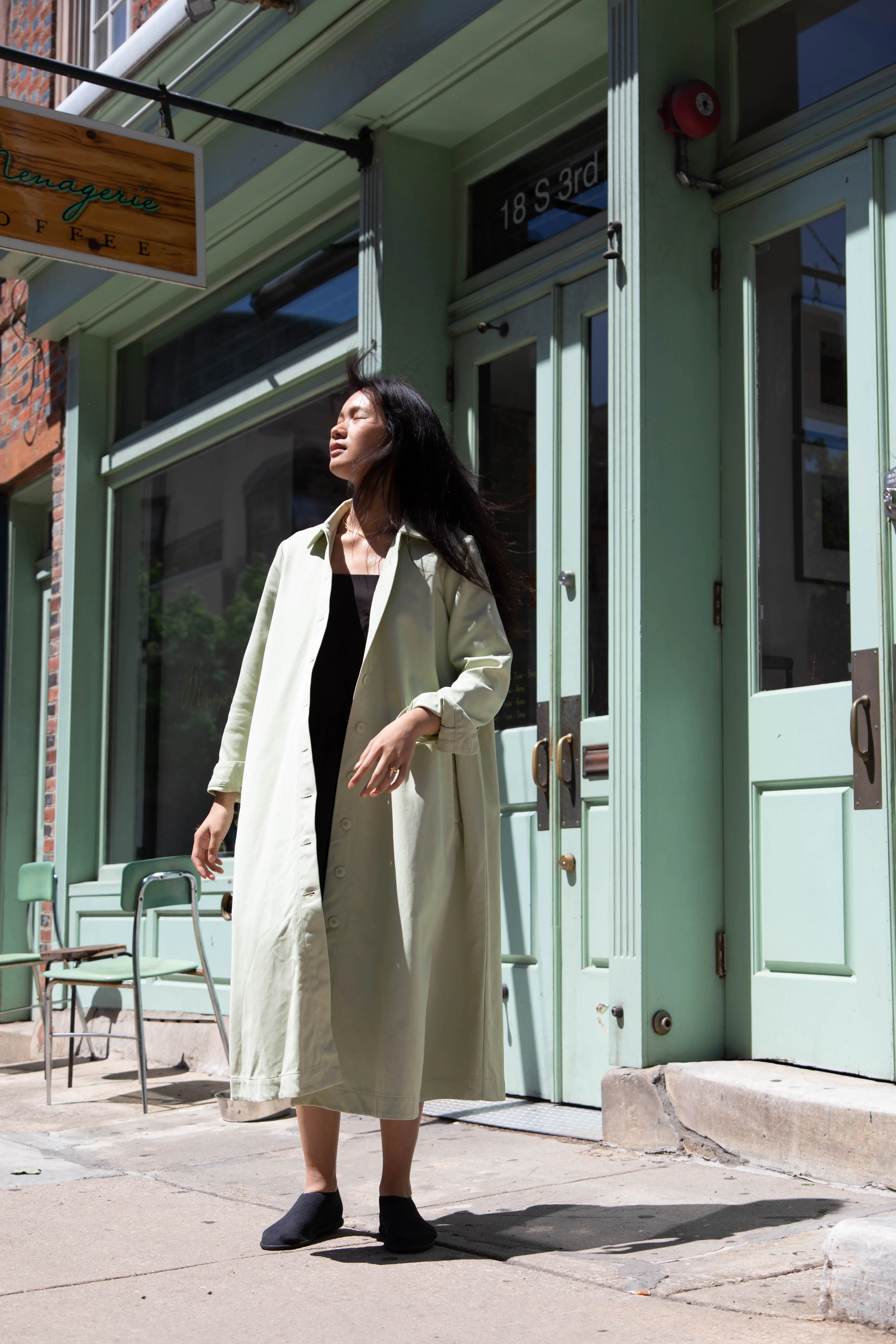 Casey Casey | Isa Coat in Jade