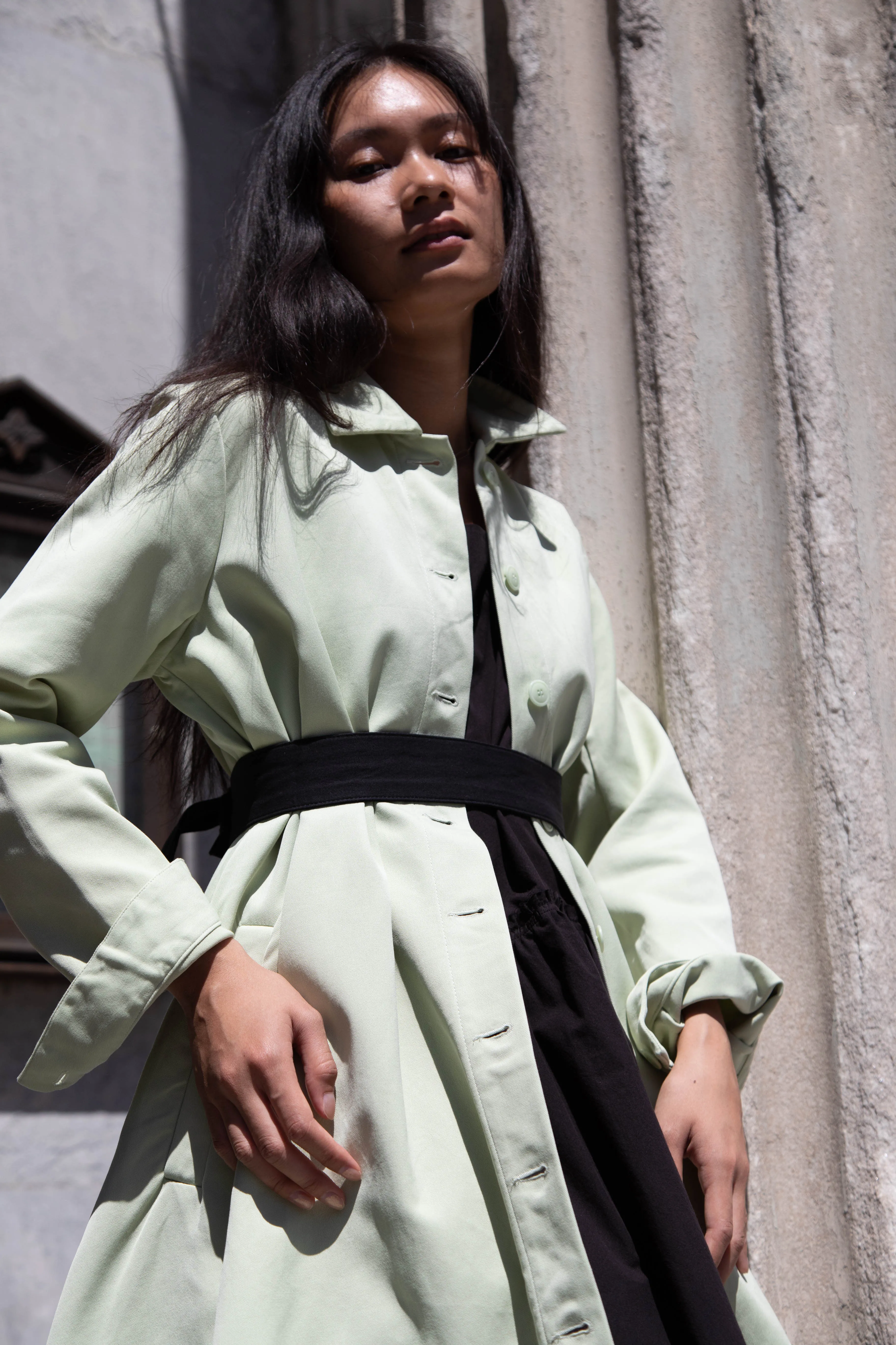 Casey Casey | Isa Coat in Jade