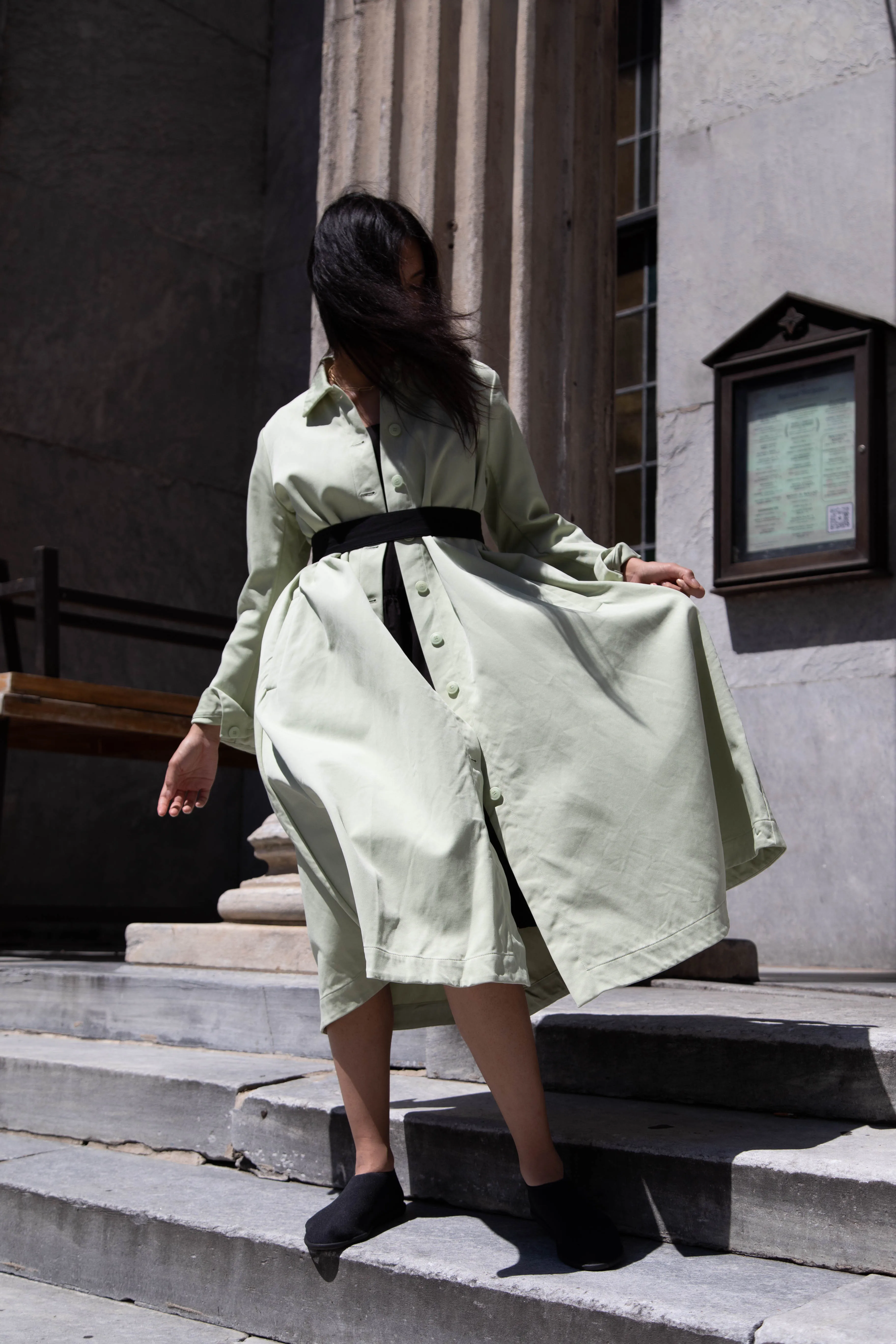 Casey Casey | Isa Coat in Jade