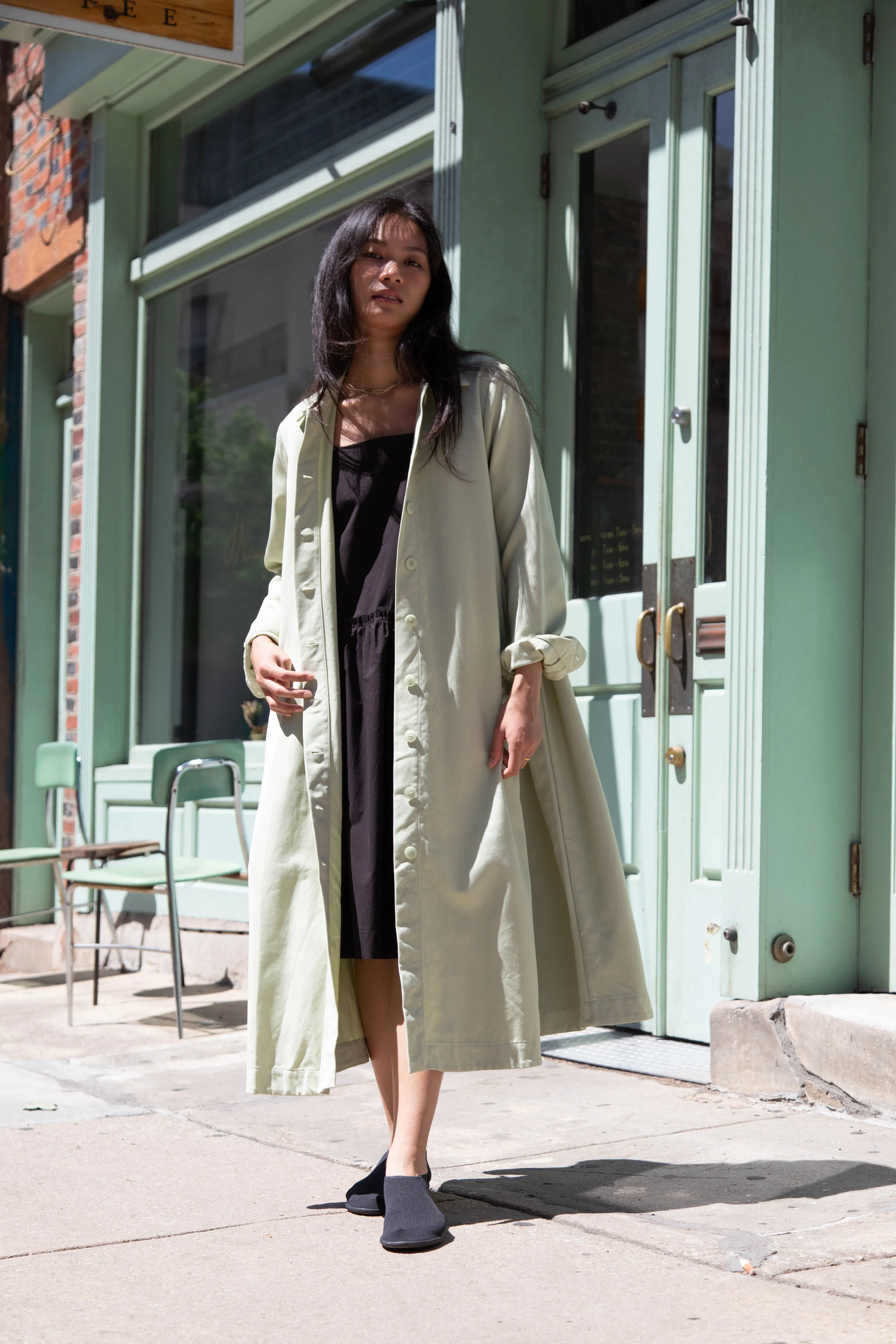 Casey Casey | Isa Coat in Jade