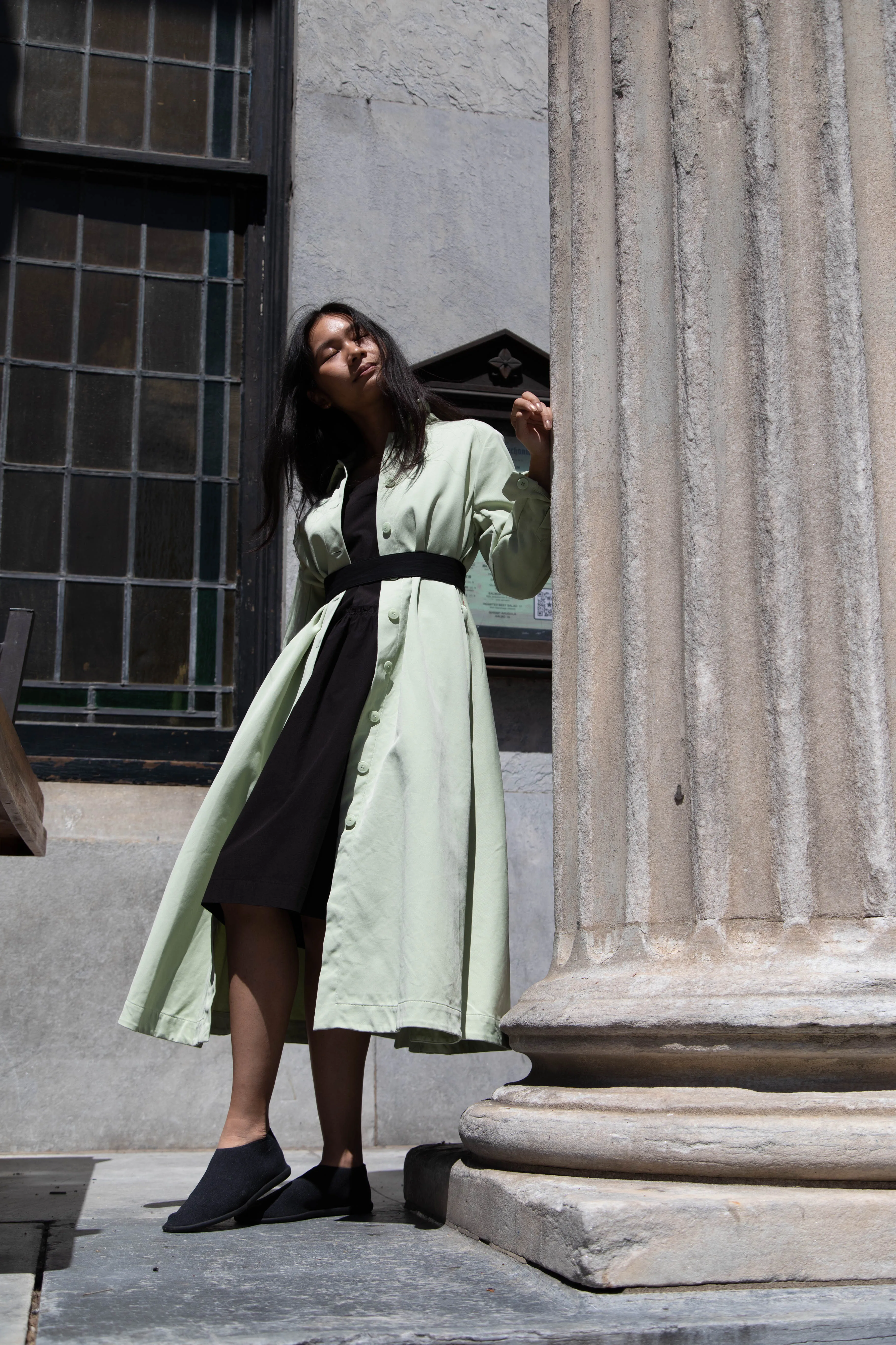Casey Casey | Isa Coat in Jade