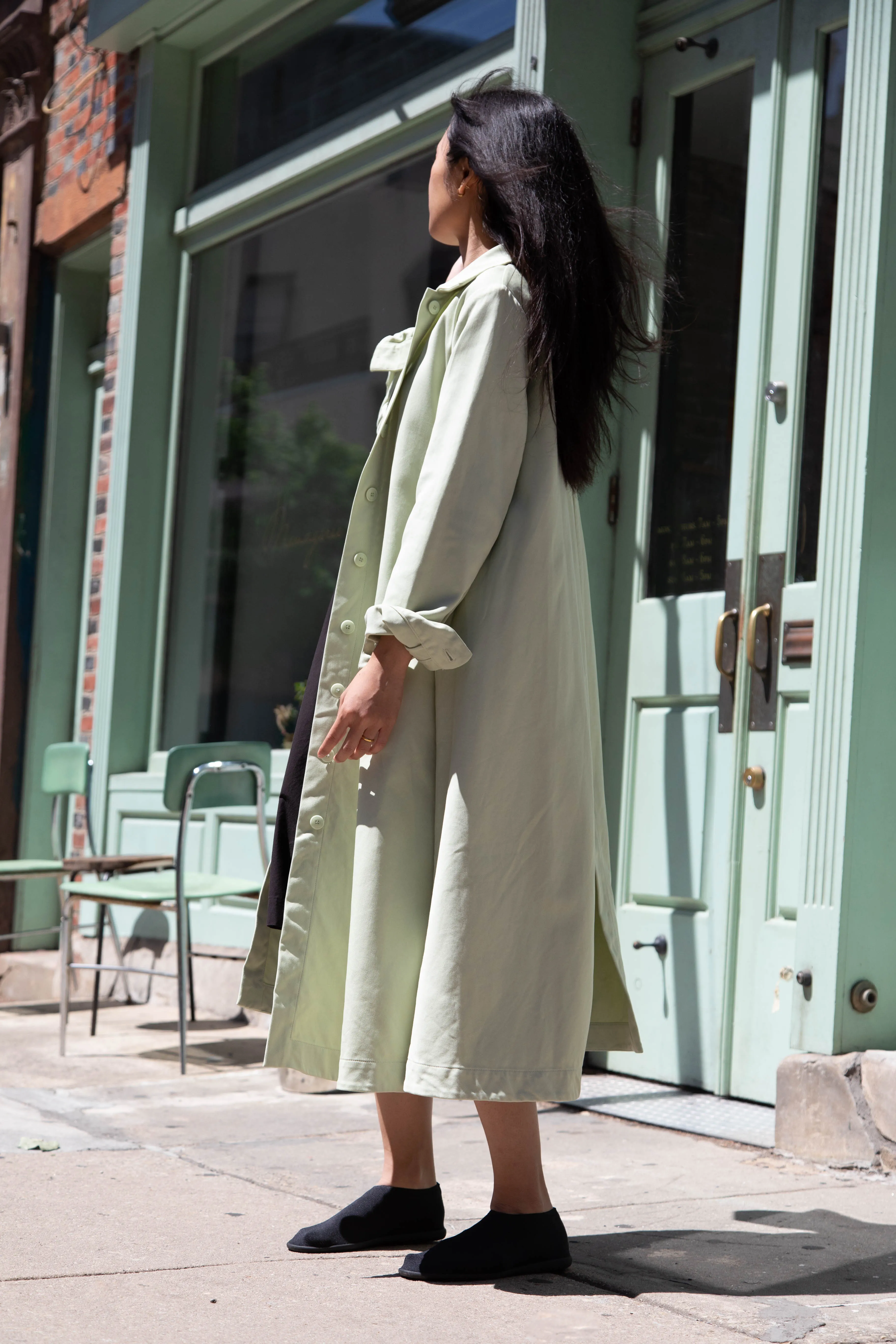 Casey Casey | Isa Coat in Jade