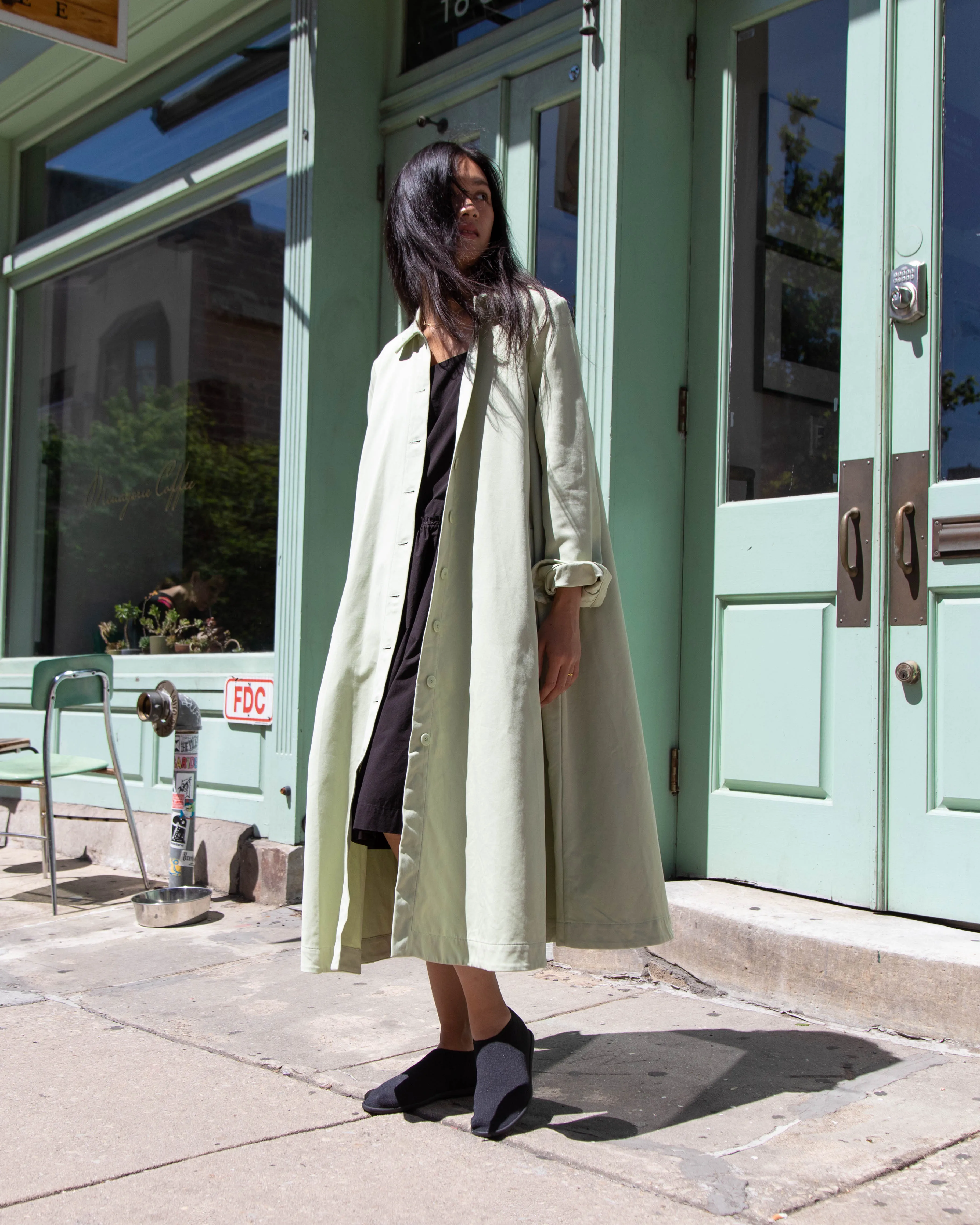 Casey Casey | Isa Coat in Jade