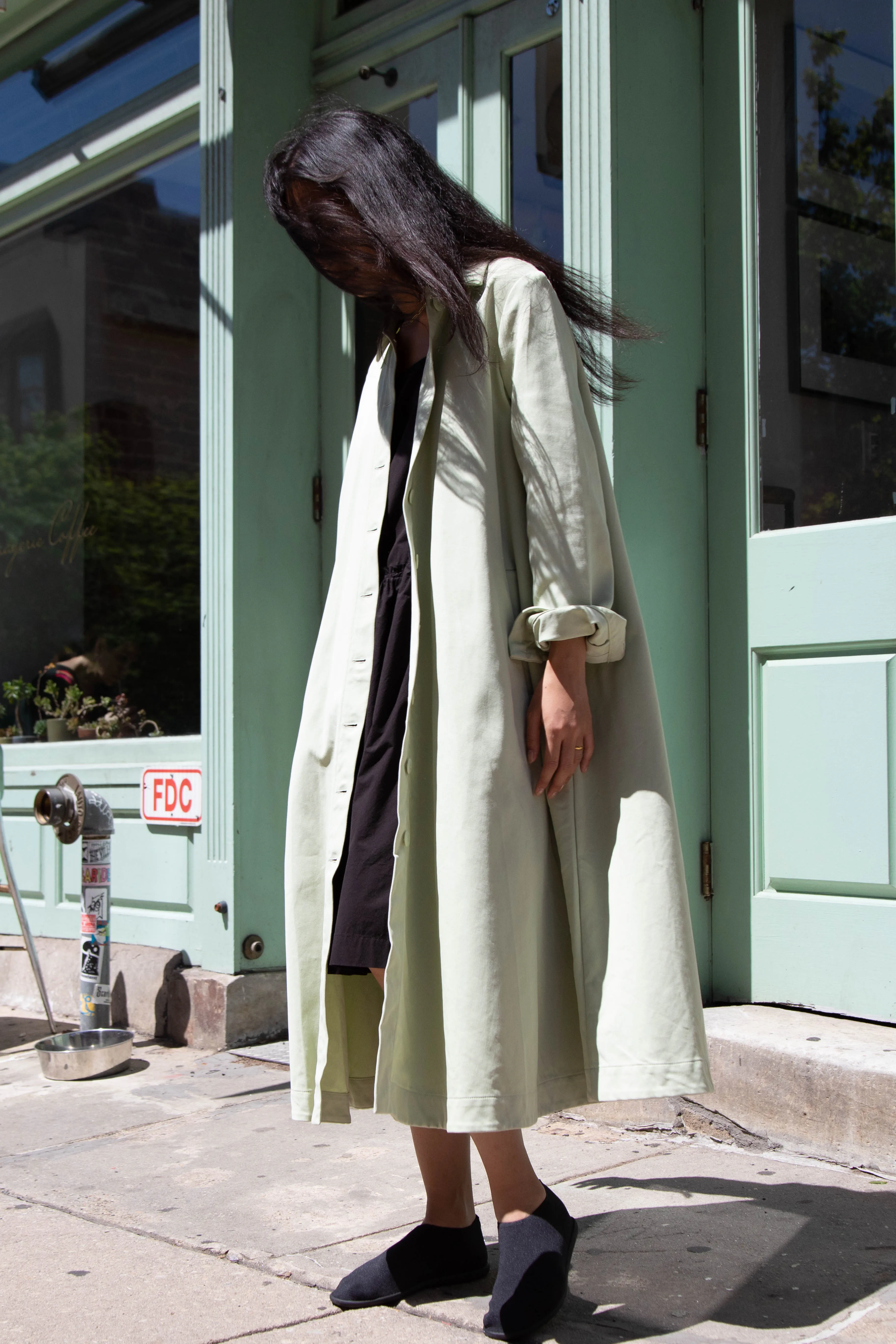 Casey Casey | Isa Coat in Jade