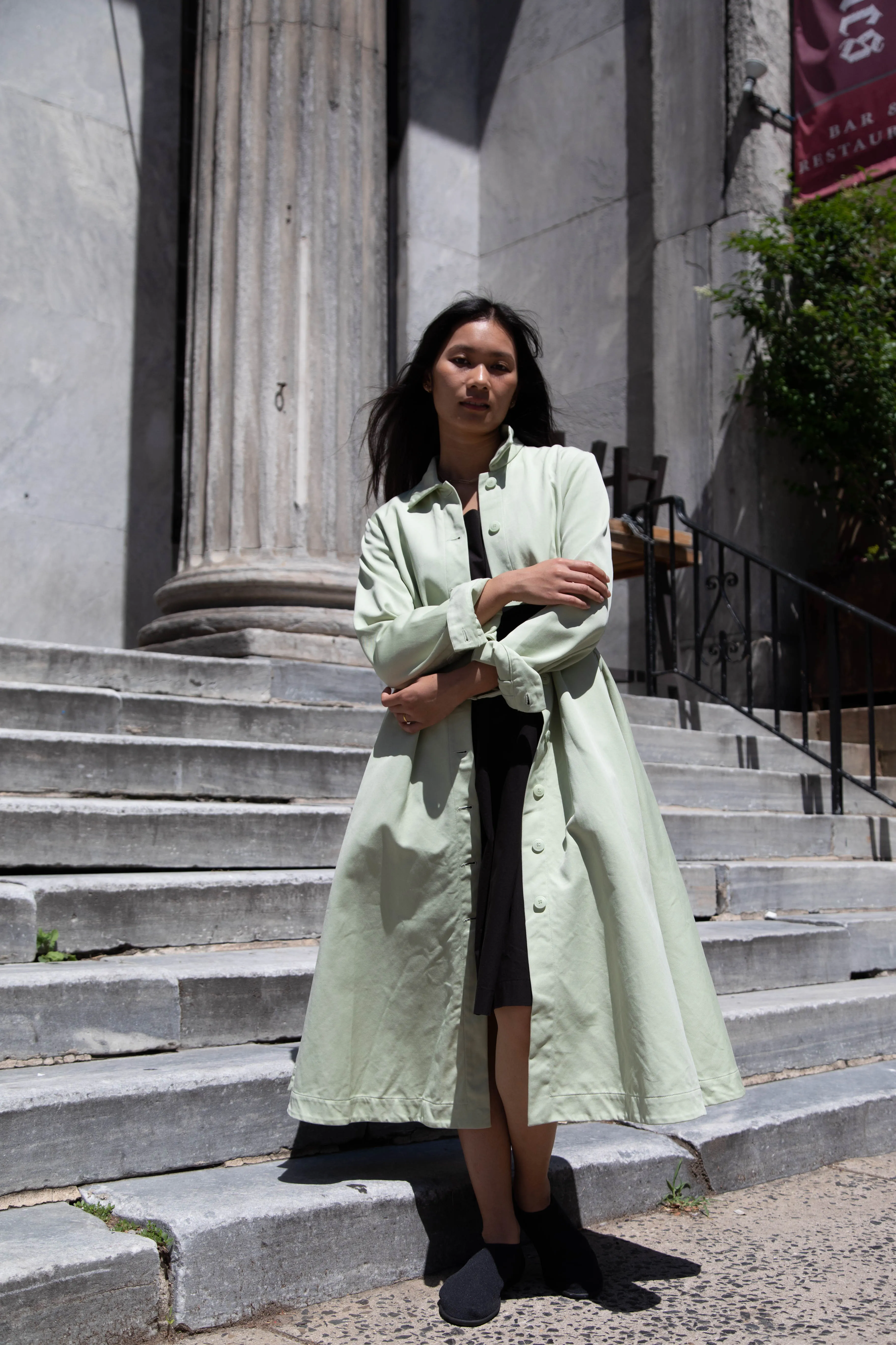 Casey Casey | Isa Coat in Jade
