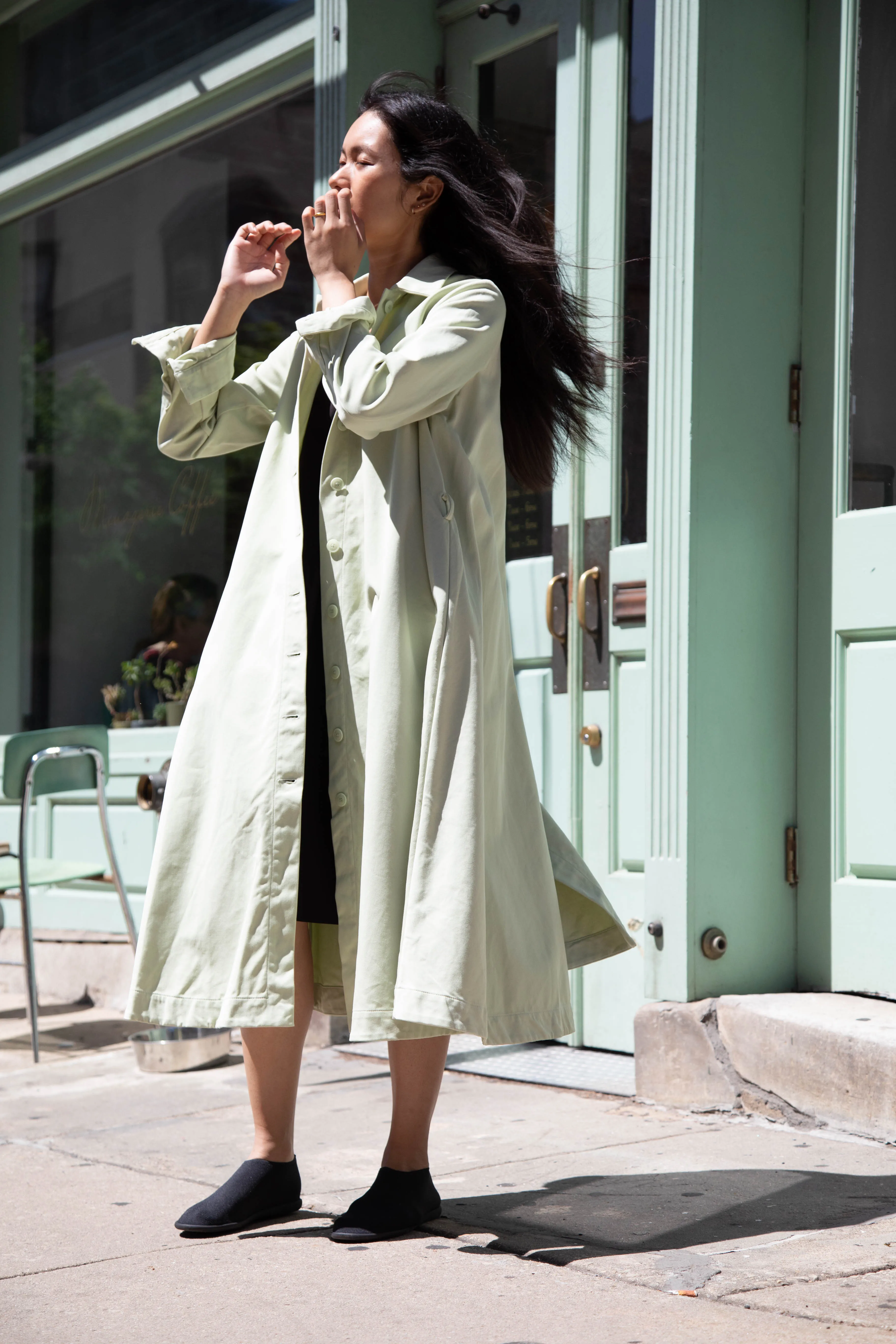 Casey Casey | Isa Coat in Jade