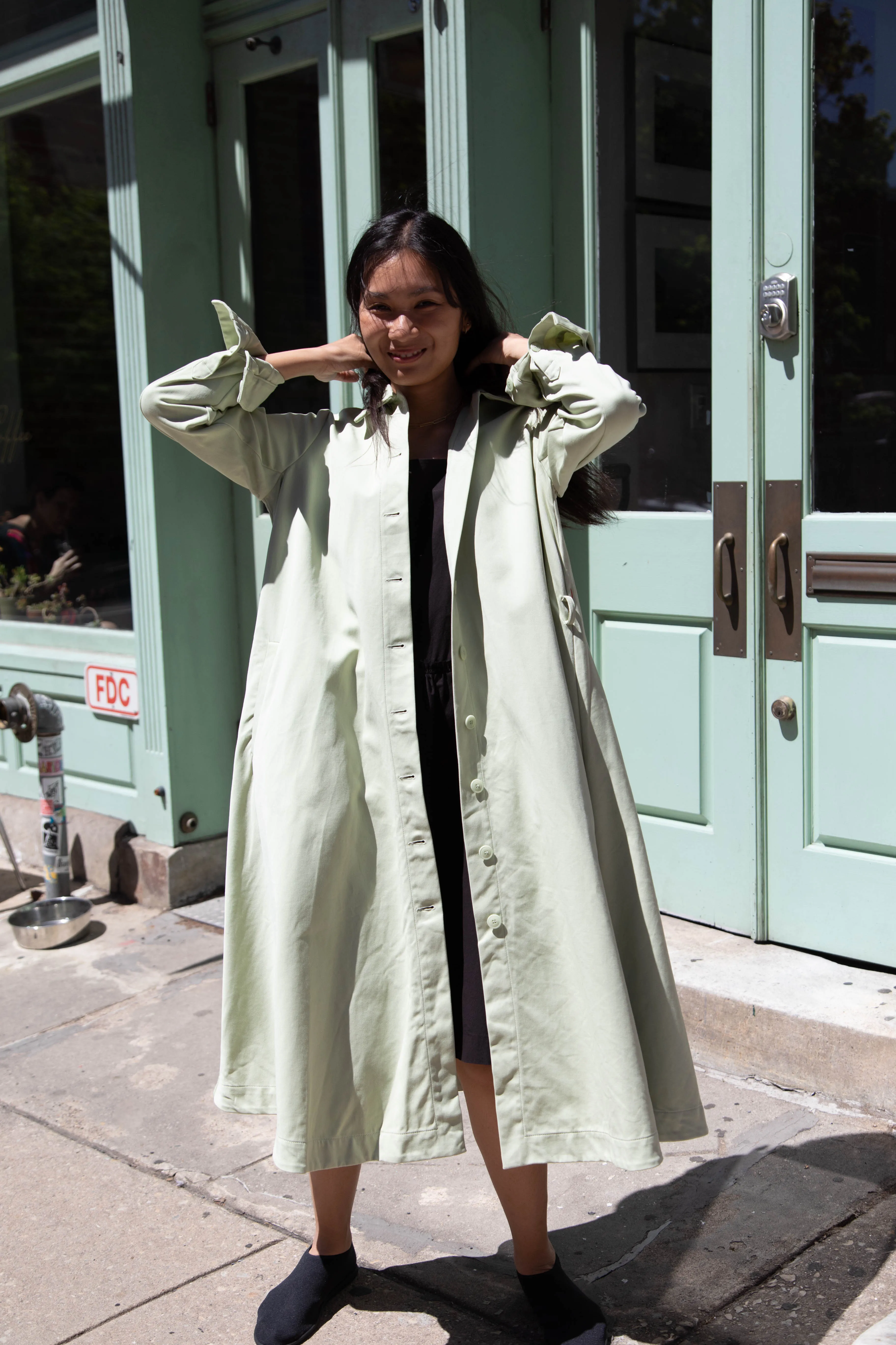 Casey Casey | Isa Coat in Jade