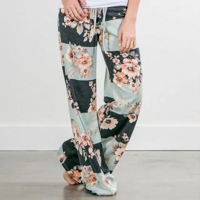 Casual Print Sweatpants