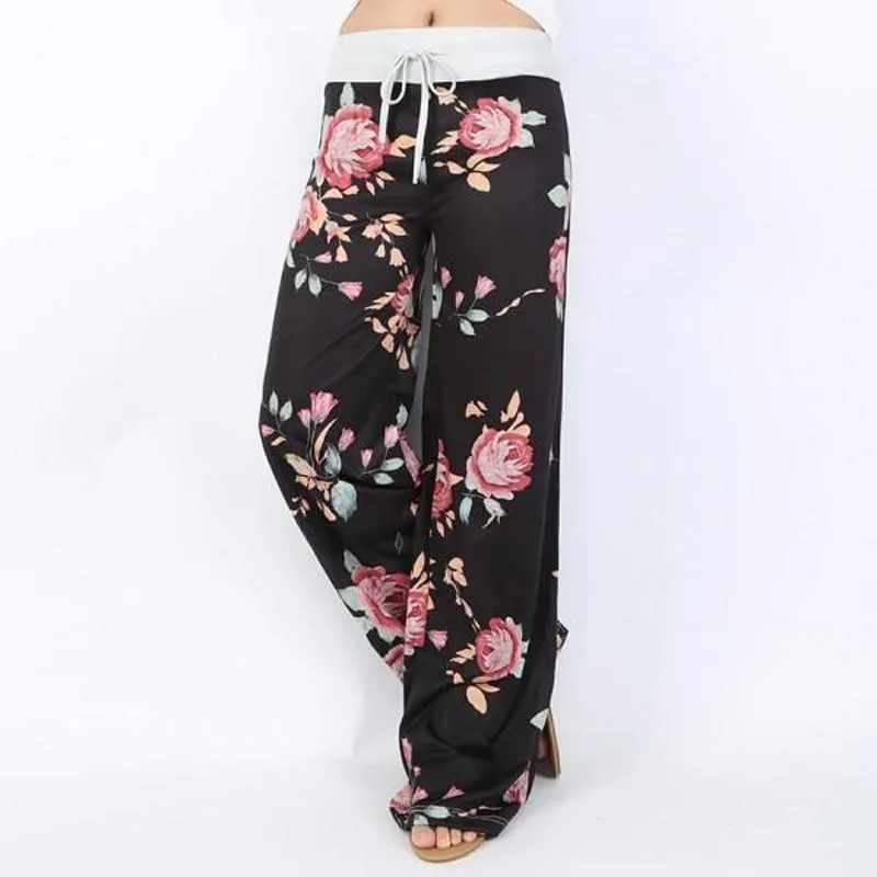 Casual Print Sweatpants
