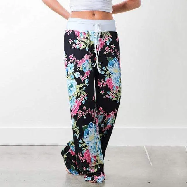 Casual Print Sweatpants