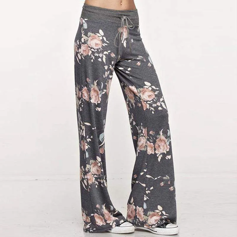 Casual Print Sweatpants