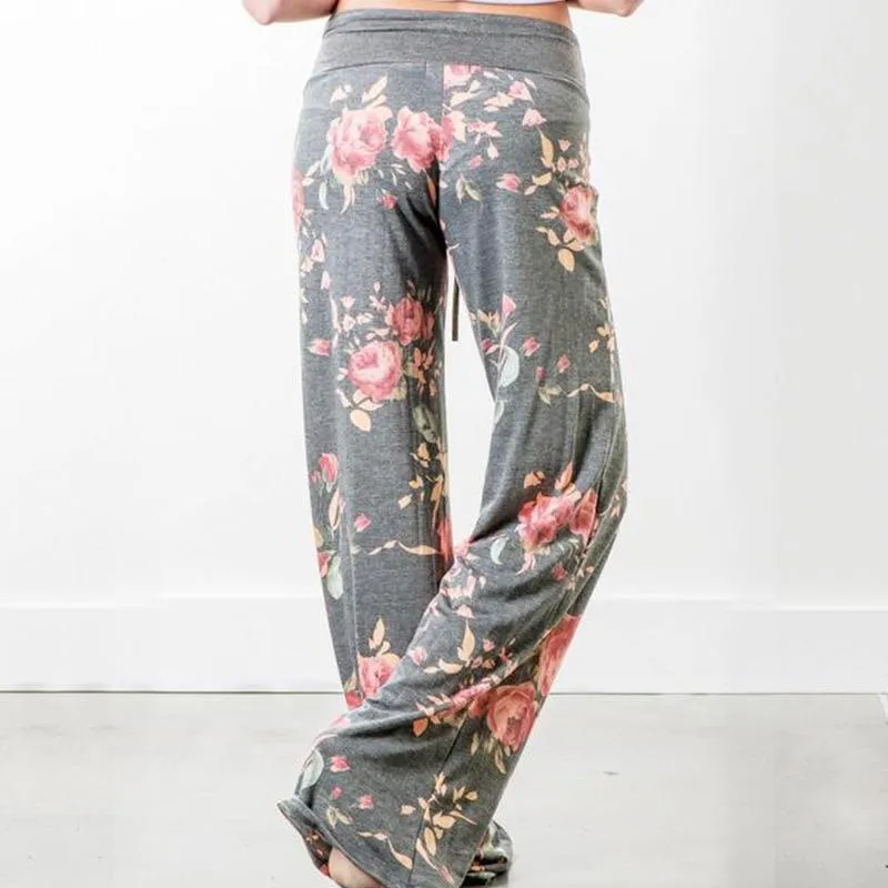 Casual Print Sweatpants