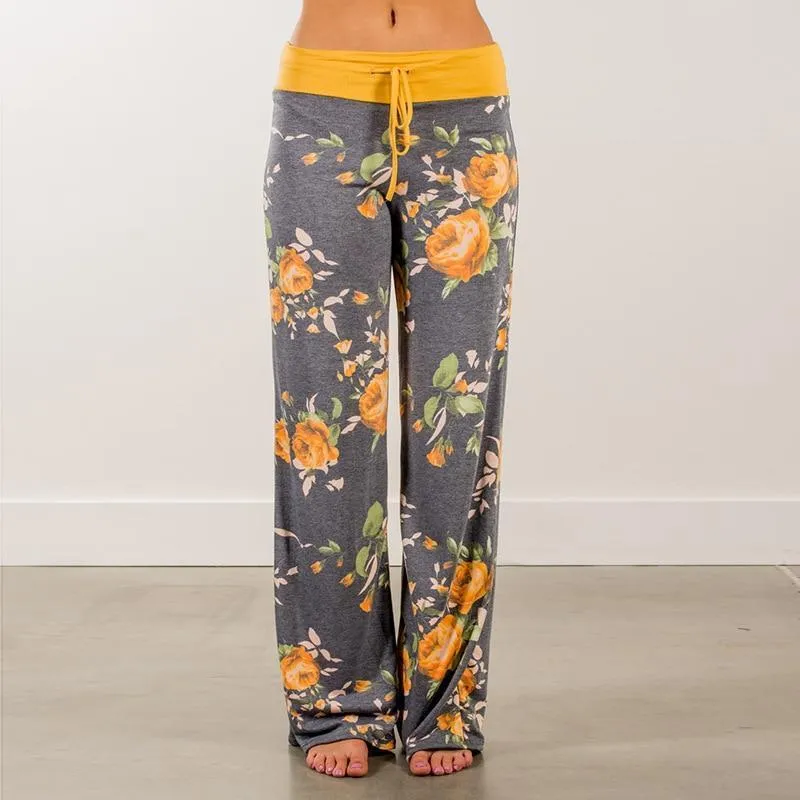 Casual Print Sweatpants