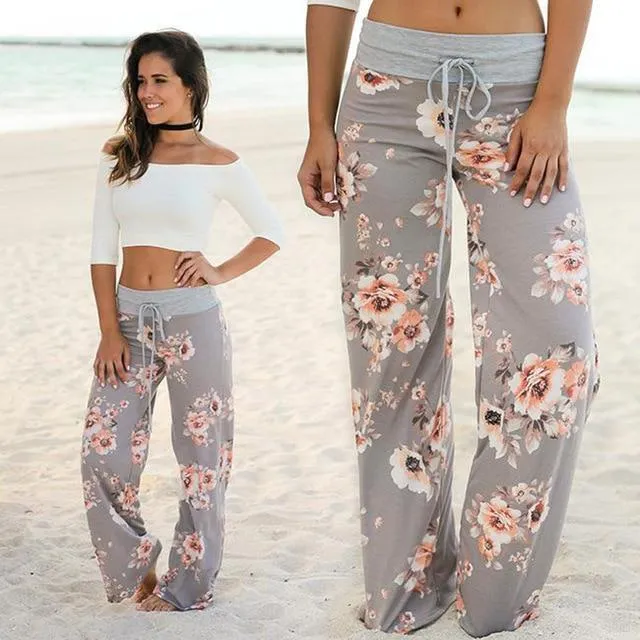 Casual Print Sweatpants