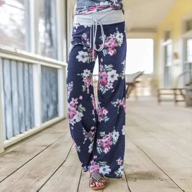 Casual Print Sweatpants