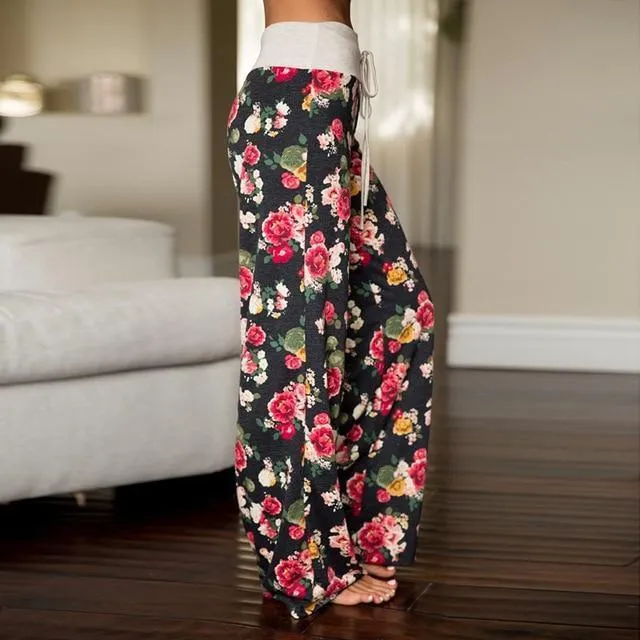 Casual Print Sweatpants