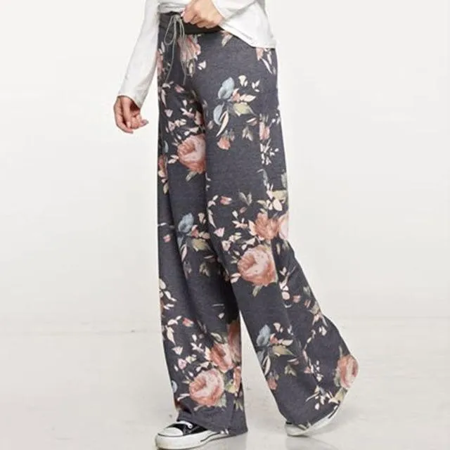 Casual Print Sweatpants
