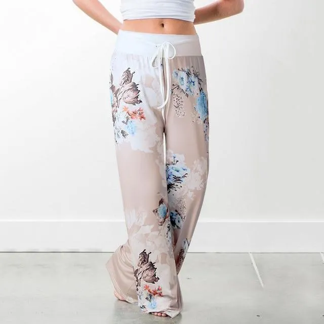 Casual Print Sweatpants