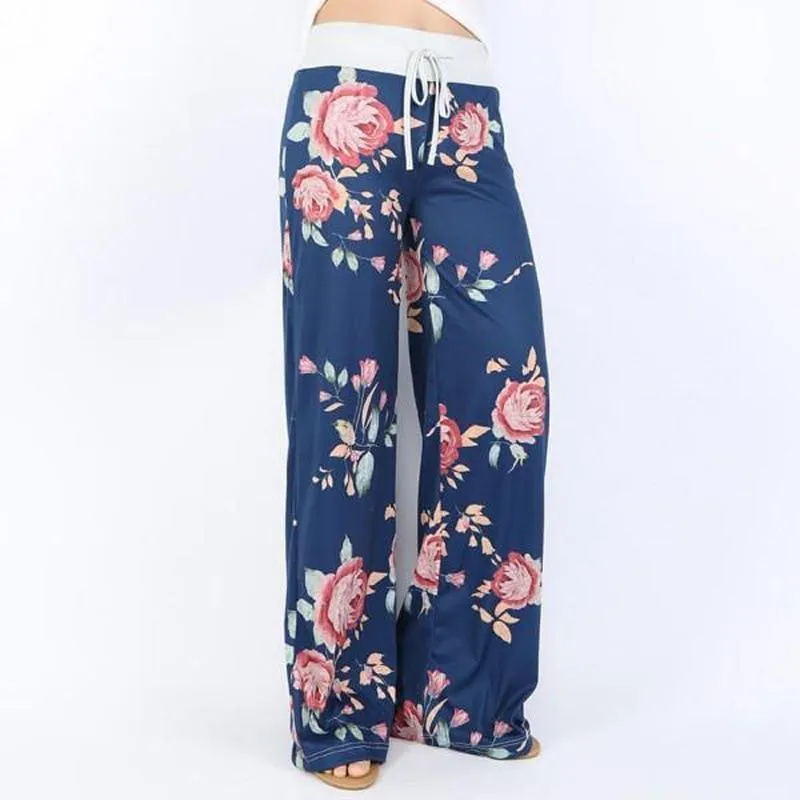 Casual Print Sweatpants