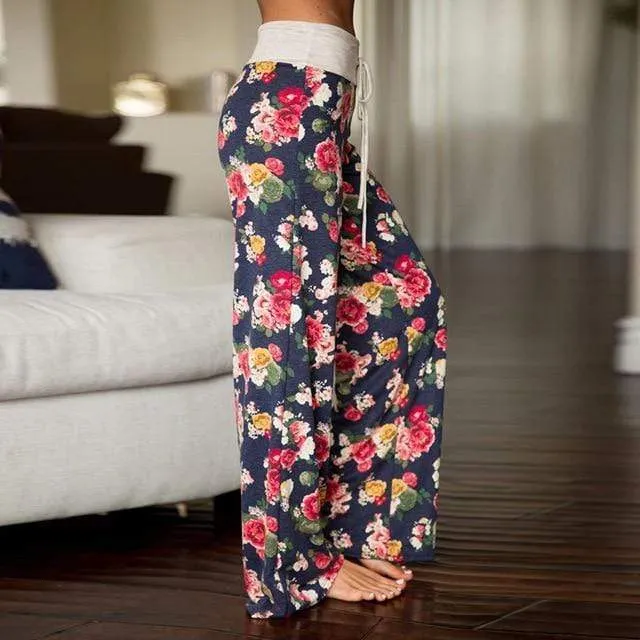 Casual Print Sweatpants