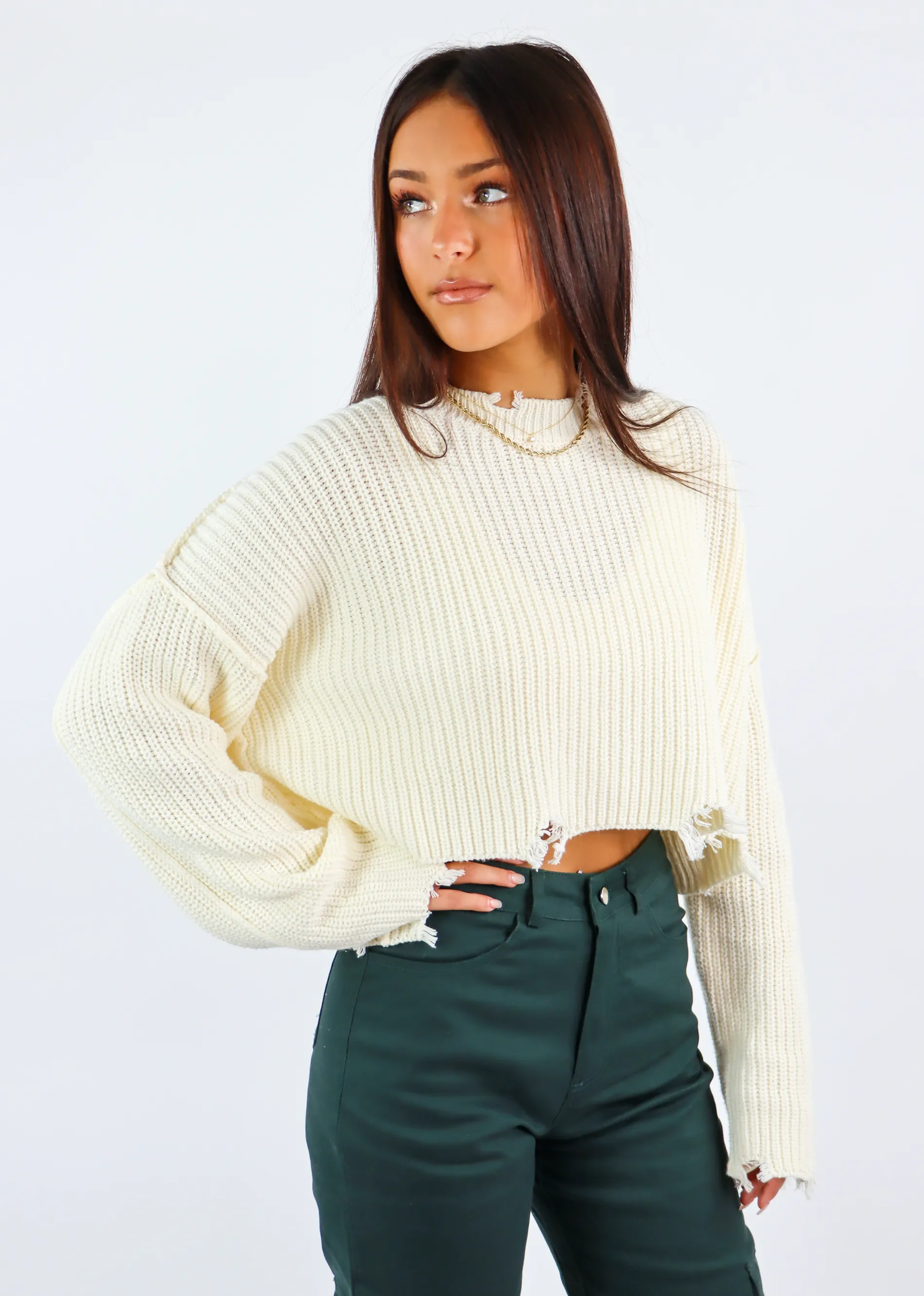 Changes Sweater ★ Ivory