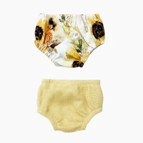 Charlotte 2Pk Underwear - Sunflower & Vanilla Honeycomb