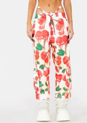 Cherry County Cropped Sweatpants