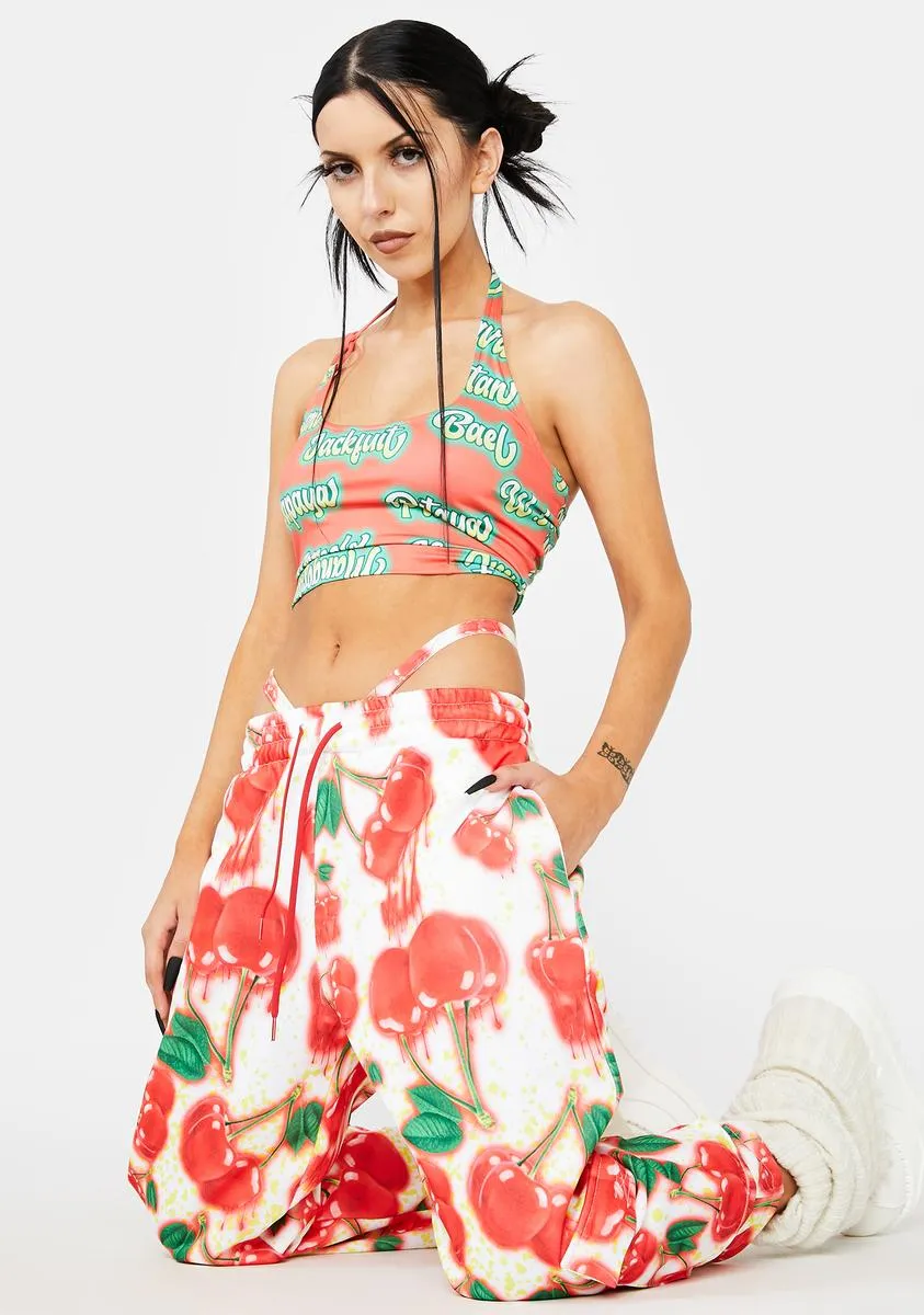 Cherry County Cropped Sweatpants