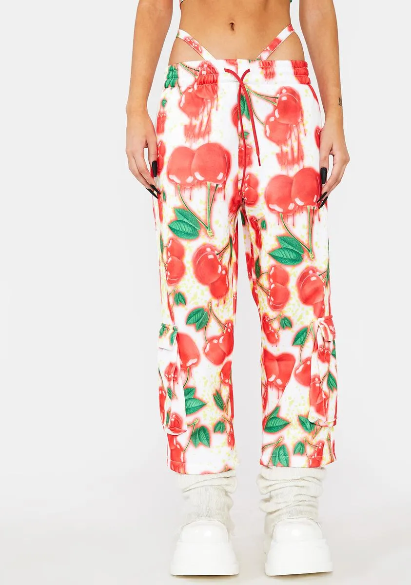 Cherry County Cropped Sweatpants