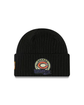 Chicago Bears New Era Salute To Service 2022 Sport Cuffed Knit Hat