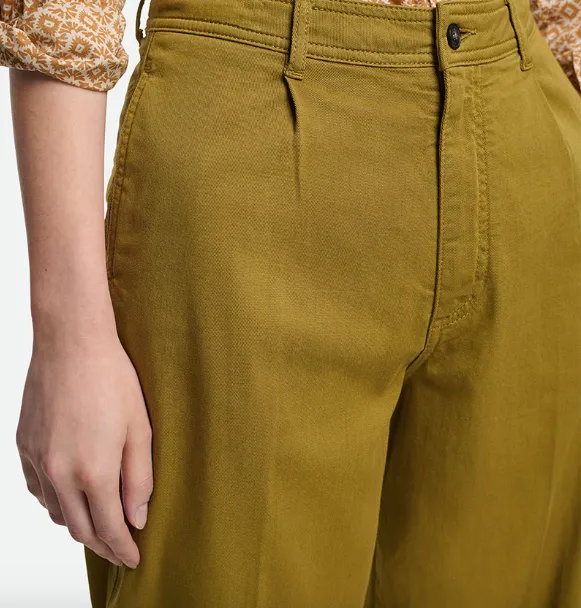 Chino Pants in Brown by Vanessa Bruno